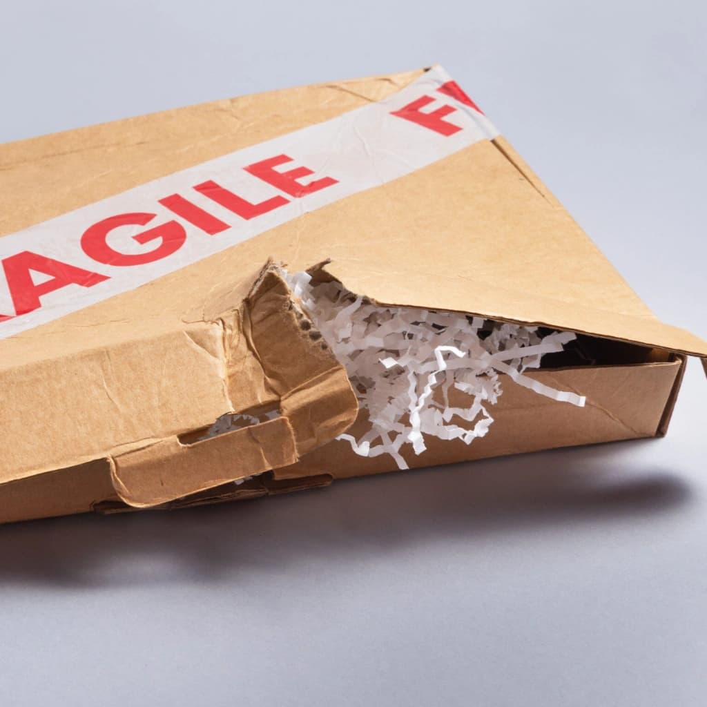 Uszkodzenie towaru podczas transportu